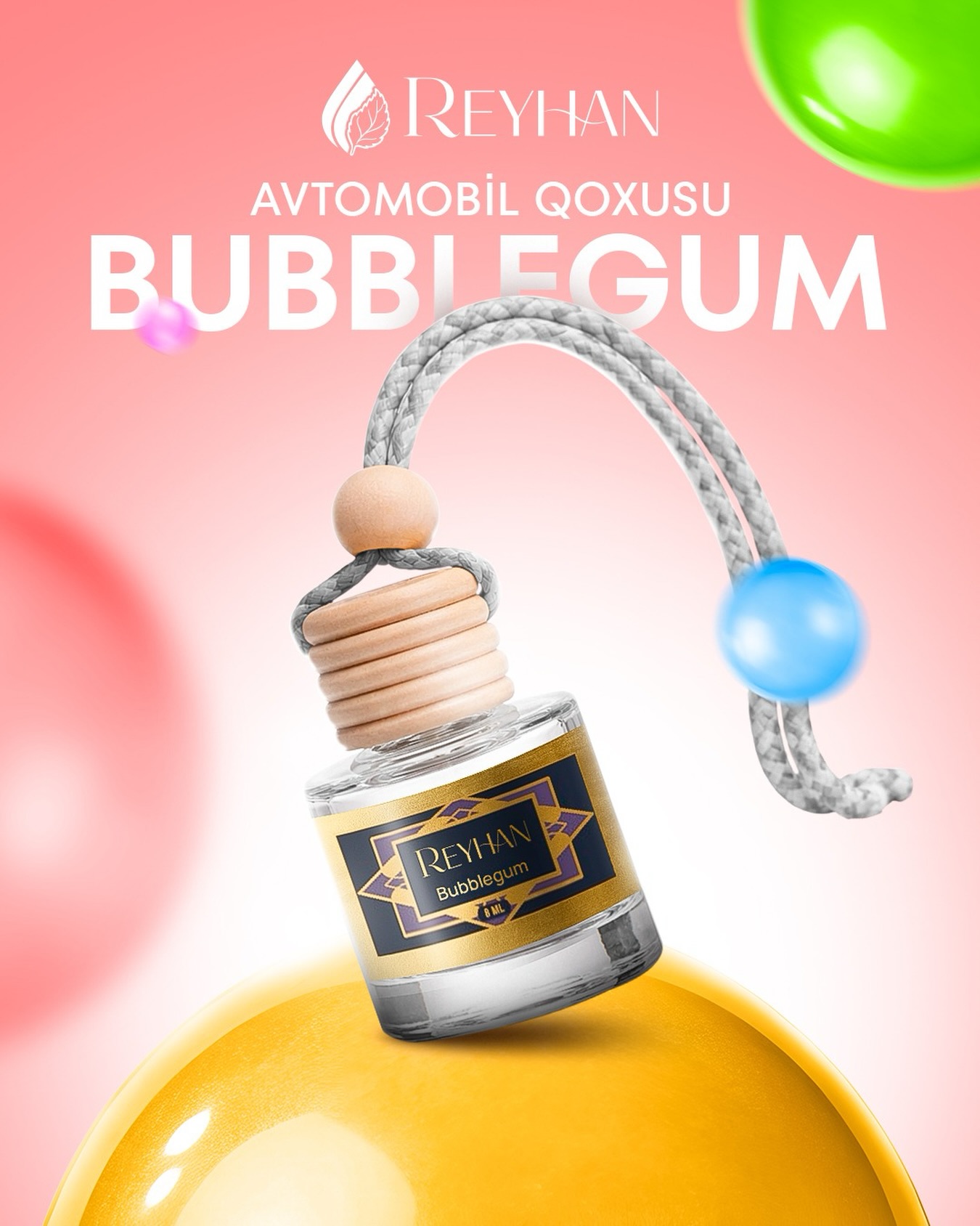 Avtomobil Qoxusu Bubblegum